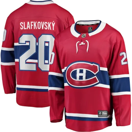 Discover Juraj Slafkovský Montreal Canadiens Jersey Home/Away