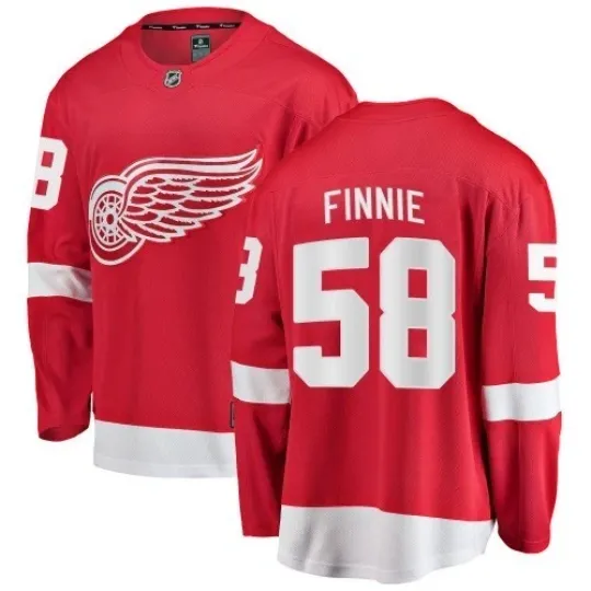 Discover Emmitt Finnie Detroit Red Wings Jersey Home