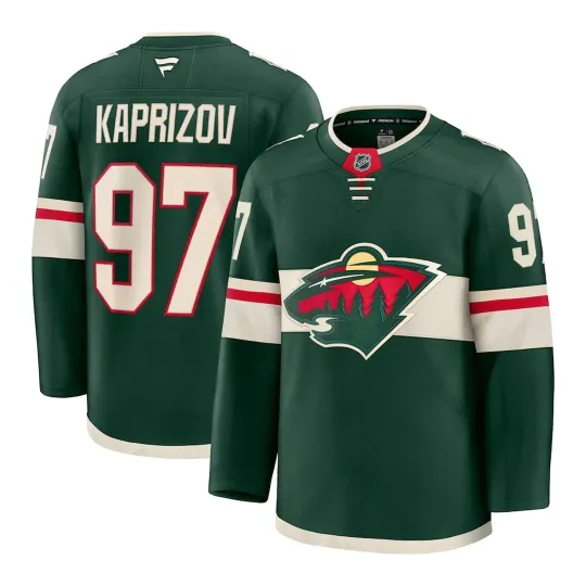 Discover Kirill Kaprizov Minnesota Wild Jersey Home