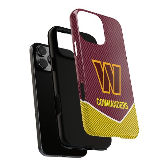Discover Washington Commanders Phone Case | Durable Shockproof football Fan Cover for iPhone & Samsung
