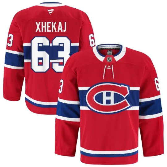 Discover Florian Xhekaj Montreal Canadiens Home Jersey