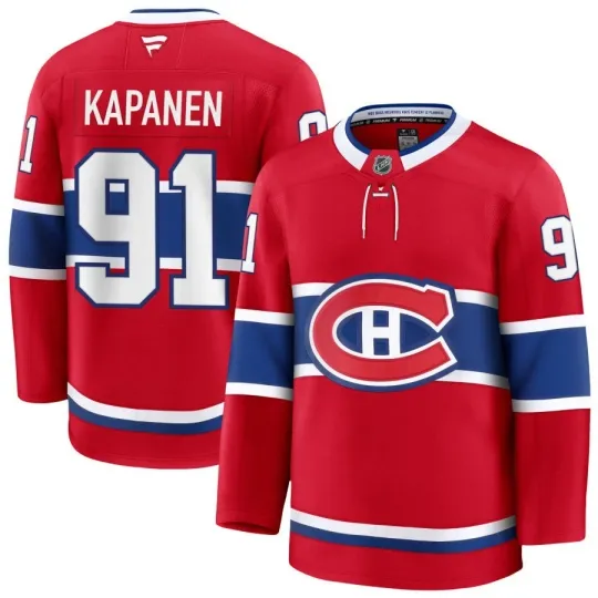 Discover Oliver Kapanen Montreal Canadiens Jersey Home/Away