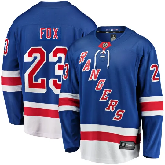 Discover Adam Fox New York Rangers Jersey Home