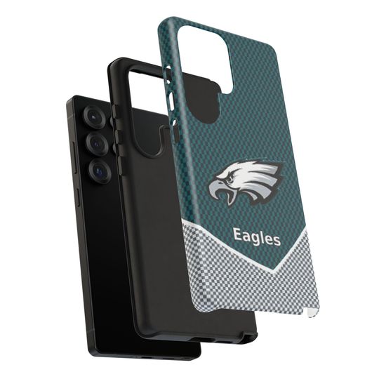 Discover Eagles Phone Case: Dual Layer Shockproof football Fan Cover