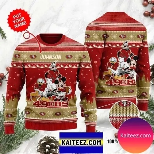 Discover Disney Mickey Ugly Christmas Sweater Christmas Gift Holiday