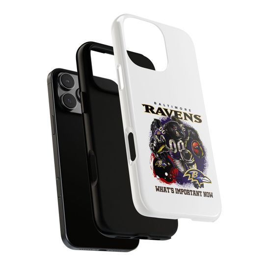 Discover Ravens Football Phone Case: Shockproof Protective Cover for iPhone, Samsung