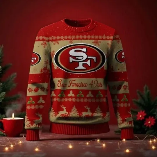 Discover S-an Francisco Ugly Christmas Sweater 2025 Holiday Knit For Fans