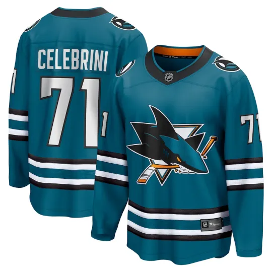 Macklin Celebrini San Jose Sharks Jersey Home