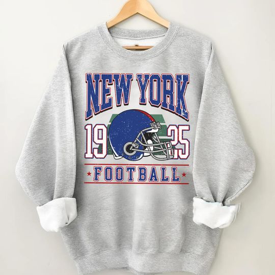 Discover New York Football Team Sweatshirt, Sunday Football Sweatshirt, Gift for Football Fan