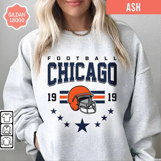 Discover Chicago Bear Football Team Sweatshirt, Sunday Football Sweatshirt, Gift for Football Fan