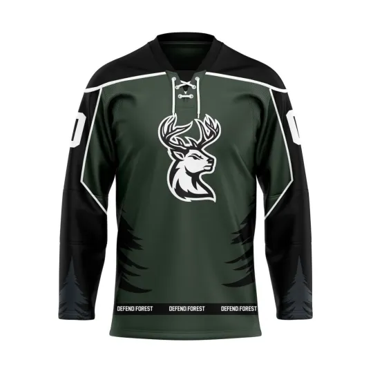 Discover Personalized Iowa Heartlanders 2025/26 Green Lace Hockey Shirt Men's Fan Gear