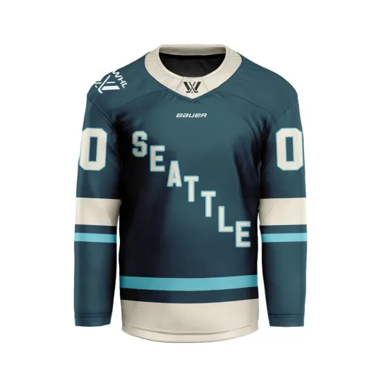 Personalized Seattle Kraken 2025/26 Home Hockey Shirt Men's Fan Gear Xmas Gift
