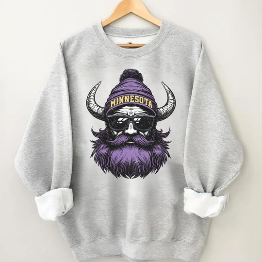 Discover Vintage Minnesota Football Sweatshirt, Trendy Fan Gifts, Game Day Apparel, Unisex Sweatshirt, Crewneck Pullover