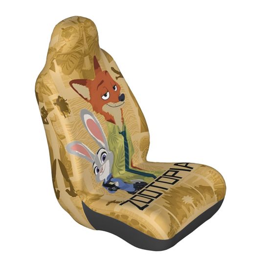 Discover Zootopia 2 Nick Wilde Judy Car Seat Covers