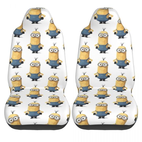 Discover Minions Car Seat Covers 2-Piece