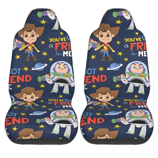 Discover Buzz Lightyear Toy Story Car Seat Cover Set