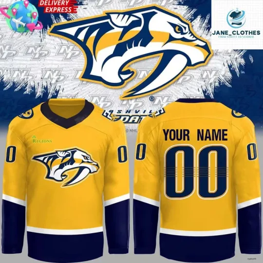 Discover FREESHIP! Nashville Predators Regions 2025 Hockey Shirt Gift Reprint