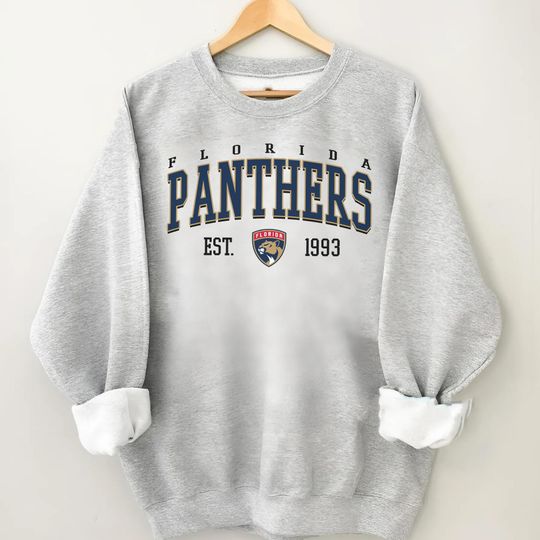 Discover Vintage Florida Panther Sweatshirt, Sweatshirt for Hockey Fans