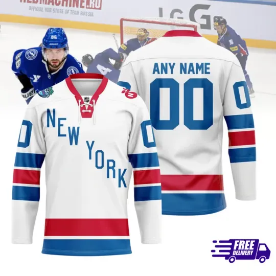 Discover FREESHIP! New Personalized Rangers 2025 Winter Classic Hockey Shirt Reprint
