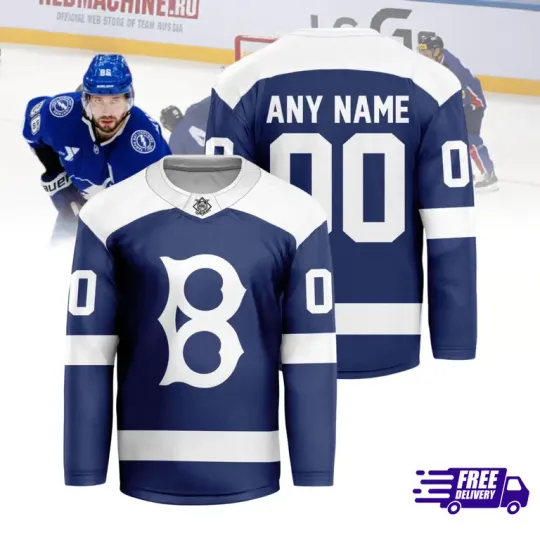 Discover Los Dodgers Classic Hockey Shirt Men's Fan Gear Xmas Reprint