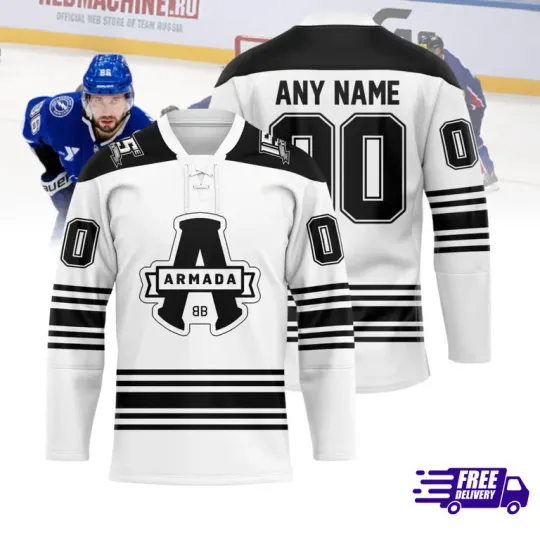 Discover Blainville Armada 2025/26 Lace Hockey Shirt Men's Reprint