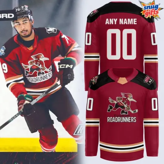 Discover Tucson Roadrunners 2025 Hockey Shirt Men's Xmas Reprint
