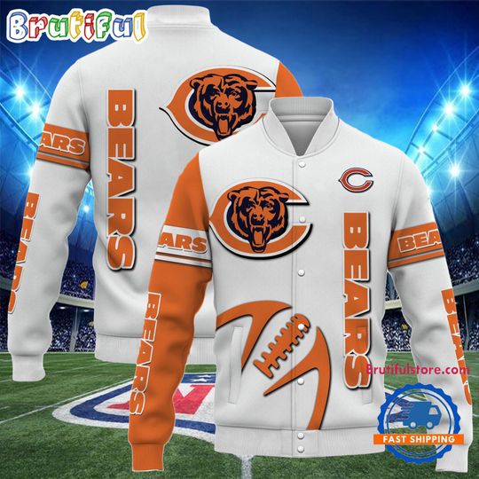 Chicago Bears Team Limited Edition New Design Baseball Jacket