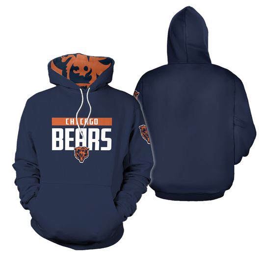 Chicago Football Team Bears Hoodie , Gift for Fan