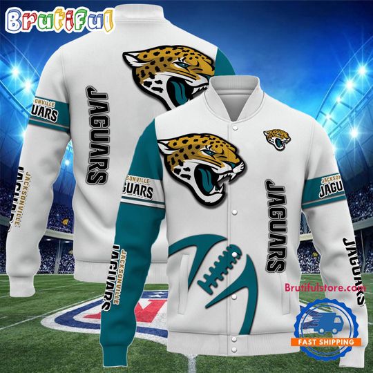 Jacksonville Jaguars Team Limited Edition New Design Baseball Jacket