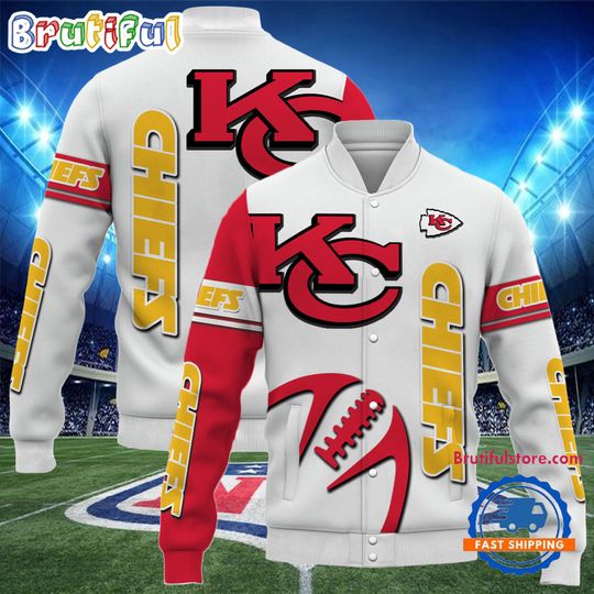 Kansas City Chiefs Team Limited Edition New Design Baseball Jacket