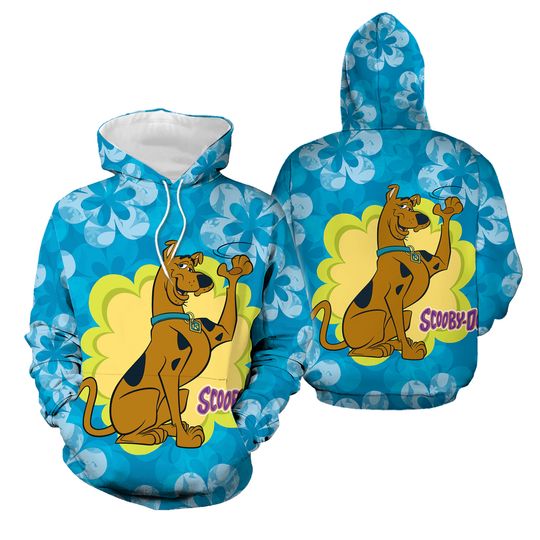 Scooby Doo 3D HOODIE, Scooby Doo shirt, Scooby Doo Birthday 3D Hoodie