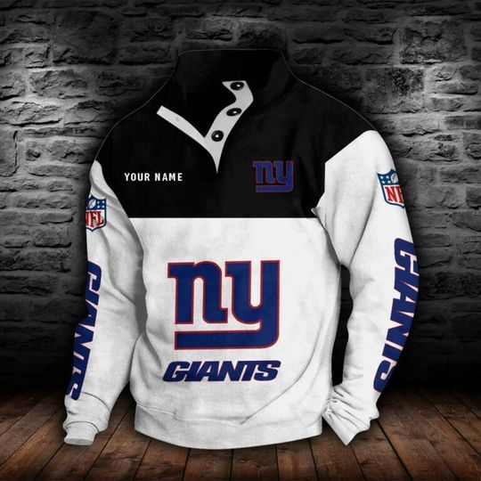 New York Giants Stand Collar Sweatshirts