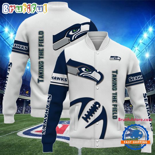 Seattle Seahawks Buccaneers Team Limited Edition New Design Baseball Jacket