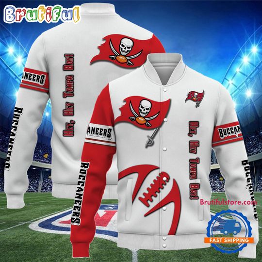 Tampa Bay Buccaneers Team Limited Edition New Design Baseball Jacket