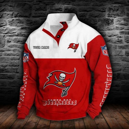 Tampa Bay Buccaneers Stand Collar Sweatshirt