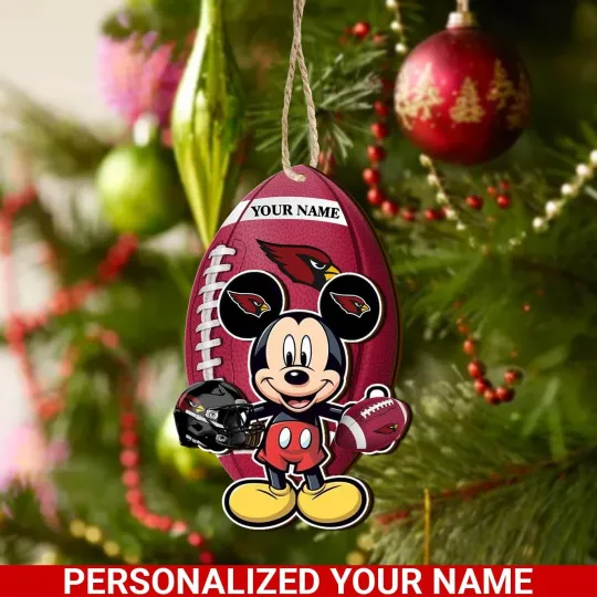 Discover Personalized Arizonna Team Cardinalss Sport Christmas Ornament, For Football Fan