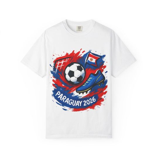 Discover Paraguay 2026 Soccer T-shirt, Sports Fan Apparel