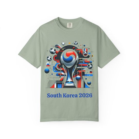 Discover South Korea 2026 Soccer T-Shirt, Sporty Tee