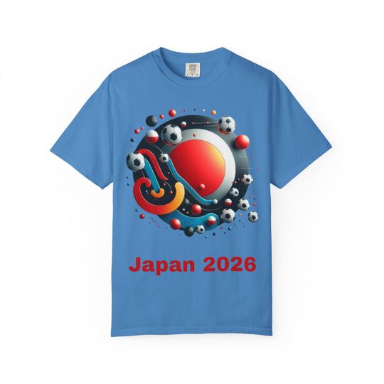 Discover Japan 2026 Garment-Dyed T-Shirt, Casual Tee, Travel Shirt