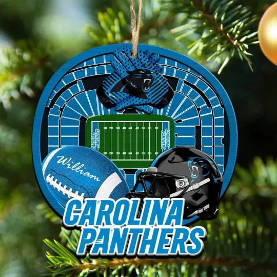 Discover Personalized Carolina Team Pantherss Sport Stadium Ornament Gift For Fans