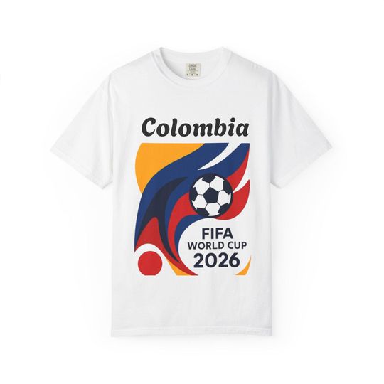 Colombia Soccer T-Shirt, FIFA World Cup 2026, Sports Tee