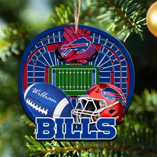 Discover Personalized Buffalo Team Billss Sport Stadium Ornament Gift For Fans