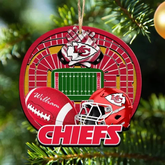 Discover Personalized Kansas City Team Chiefss Sport Stadium Ornament Gift For Fans