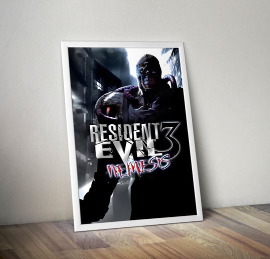 Resident Evil 3 Poster | Video Game Wall Art | Gaming Poster | Gamer Gift | Home Decor