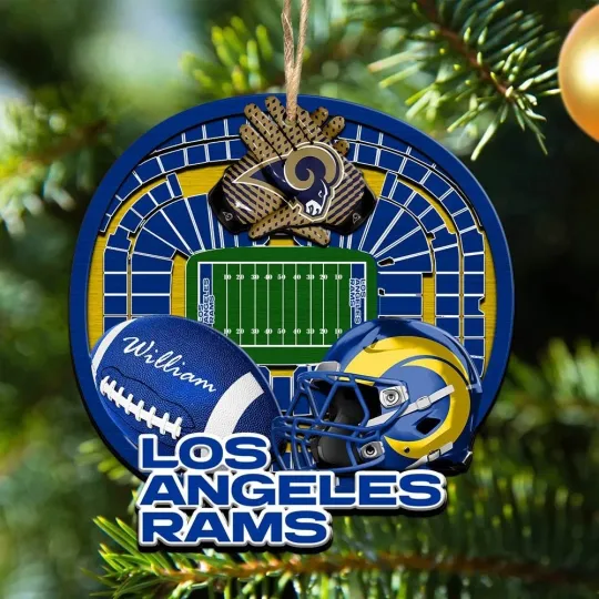 Discover Personalized Los Angeles Team Ramss Sport Stadium Ornament Gift For Fans