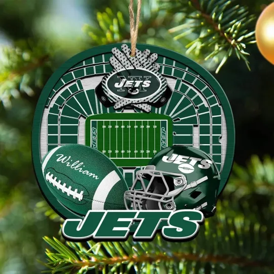 Discover Personalized New York Team Jetss Sport Stadium Ornament Gift For Fans
