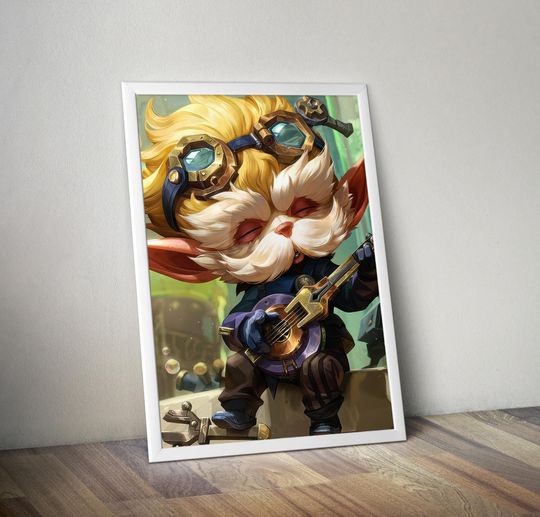Discover Heimerdinger Arcane Poster - Vertical Wall Decor for Gaming Fans