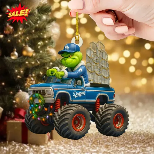 Discover 2025 Los Angeles Dodger Acrylic Ornament Gift For Fan