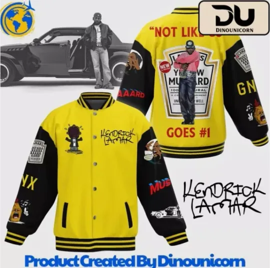 Kendrick Lamar Baseball Jacket Gift For Christmas