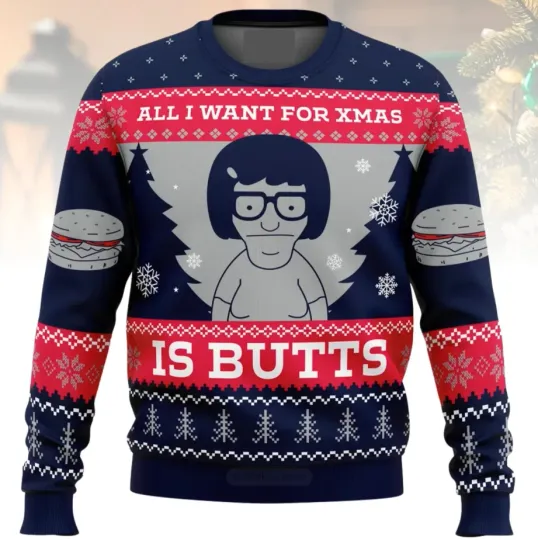 Discover Bob's Burgers Ugly Christmas Sweater, Funny Christmas Gift